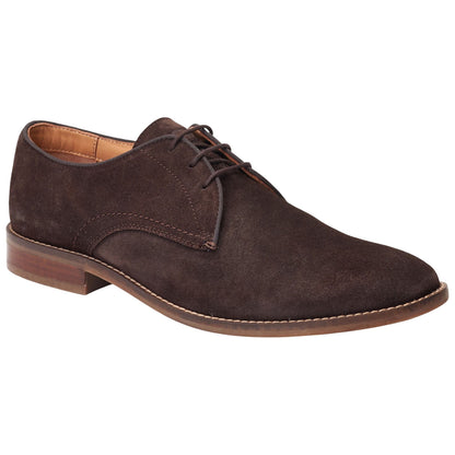 Base London Mens Bronte Suede Derby Shoes