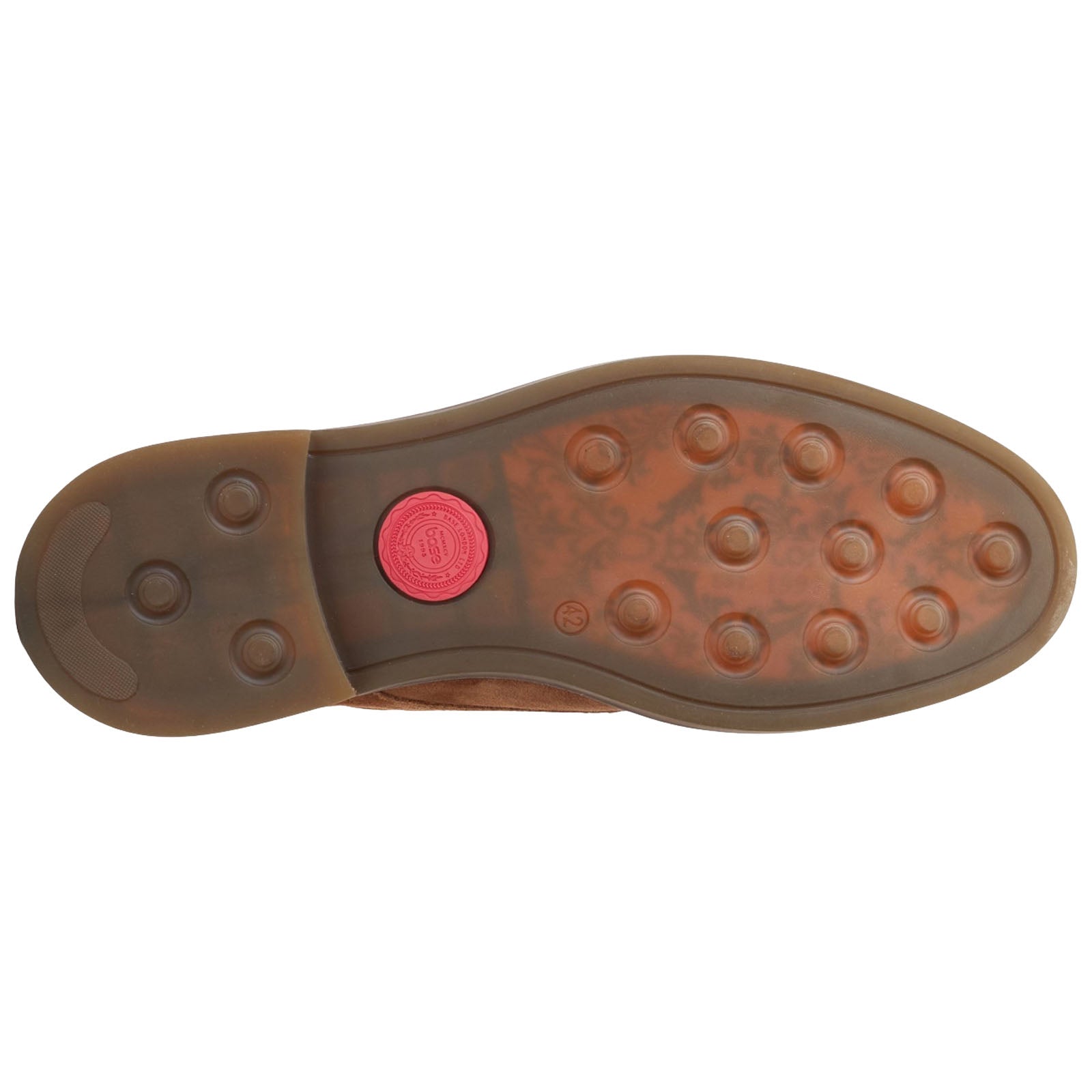 Base London Mens Mawley Suede Derby Shoes