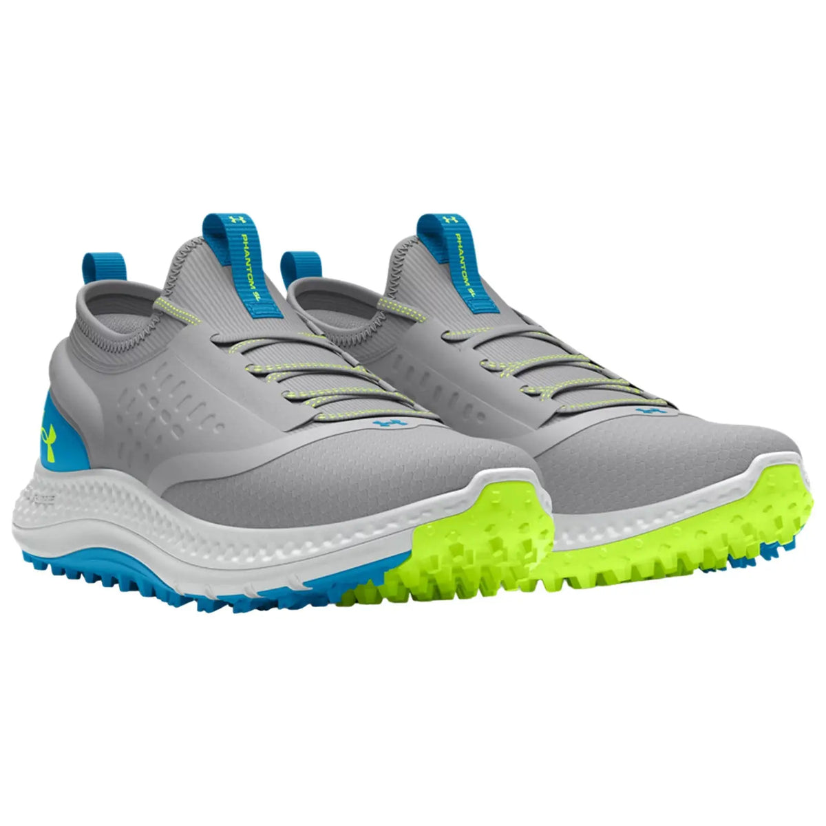 Under Armour Junior Charged Phantom Golf Shoes - 3 UK / Grey