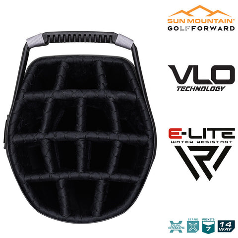 2025 Sun Mountain VLO E-LITE 14-Way Stand Bag