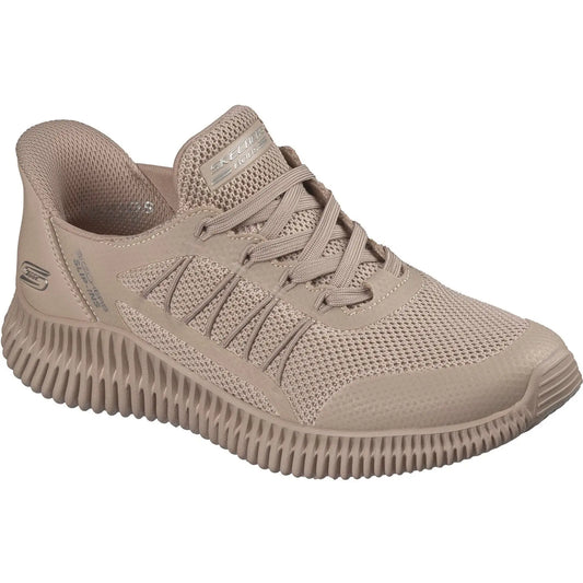 Skechers Ladies Slip-ins BOBS Geo Lite Divine Pace Trainers