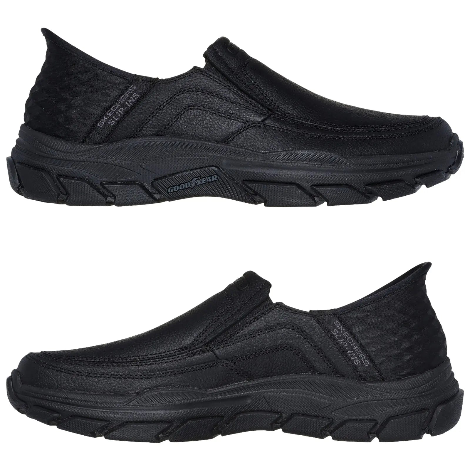 Skechers Mens Slip-ins Respected Elgin Leather Shoes
