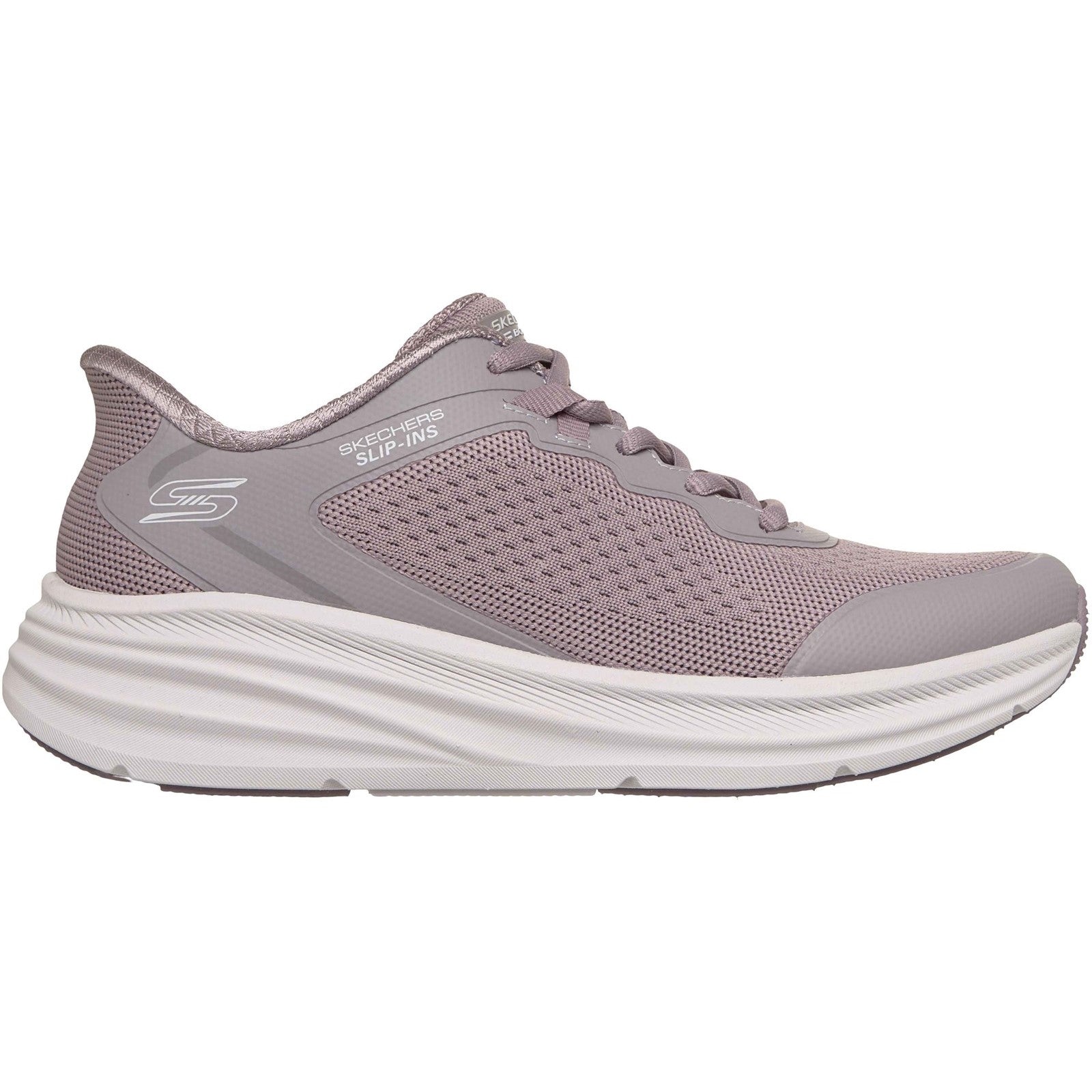 Skechers Ladies Slip-ins BOBS Sport Skillz Too Essential Trainers