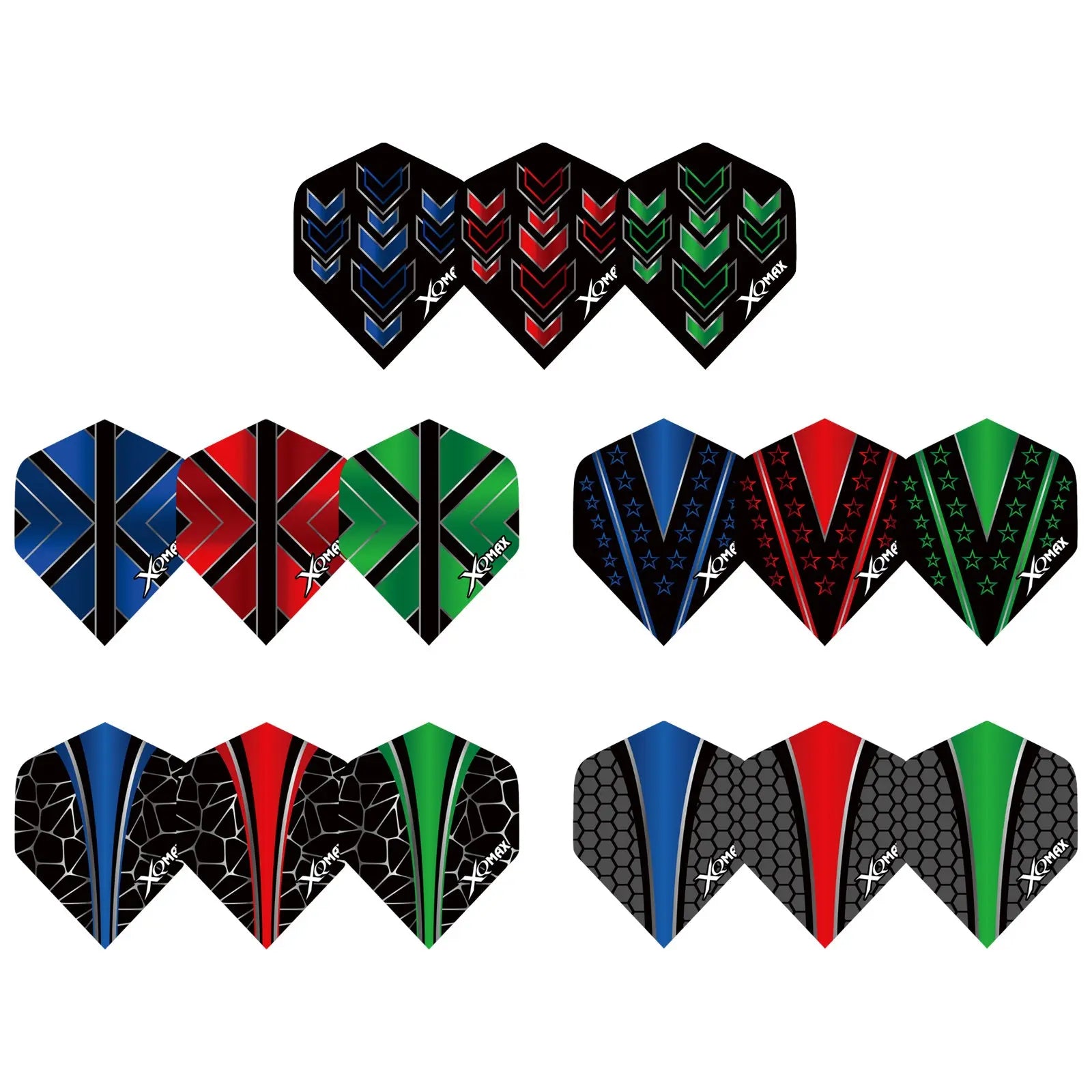 XQ Max Dart Flights - 5 Pack