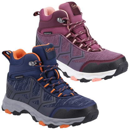 Cotswold Junior Coaley Hiking Boots Navy