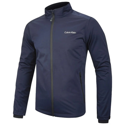 Calvin Klein Mens Full Zip Waterproof Jacket