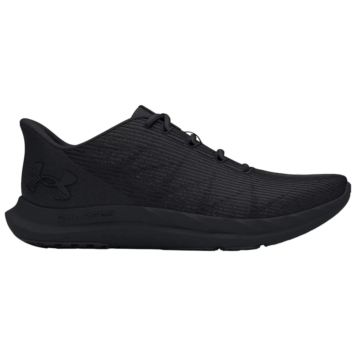 Under Armour Ladies Charged Speed Swift Trainers - 4 UK / Black / Black