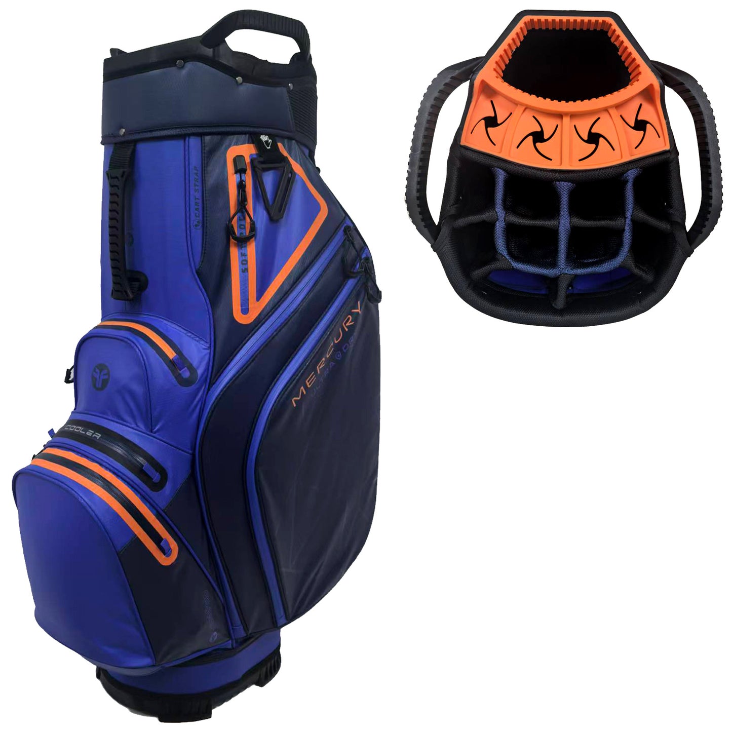 2026 FastFold Mercury 2.0 Ultra Dry Waterproof Golf Cart Bag