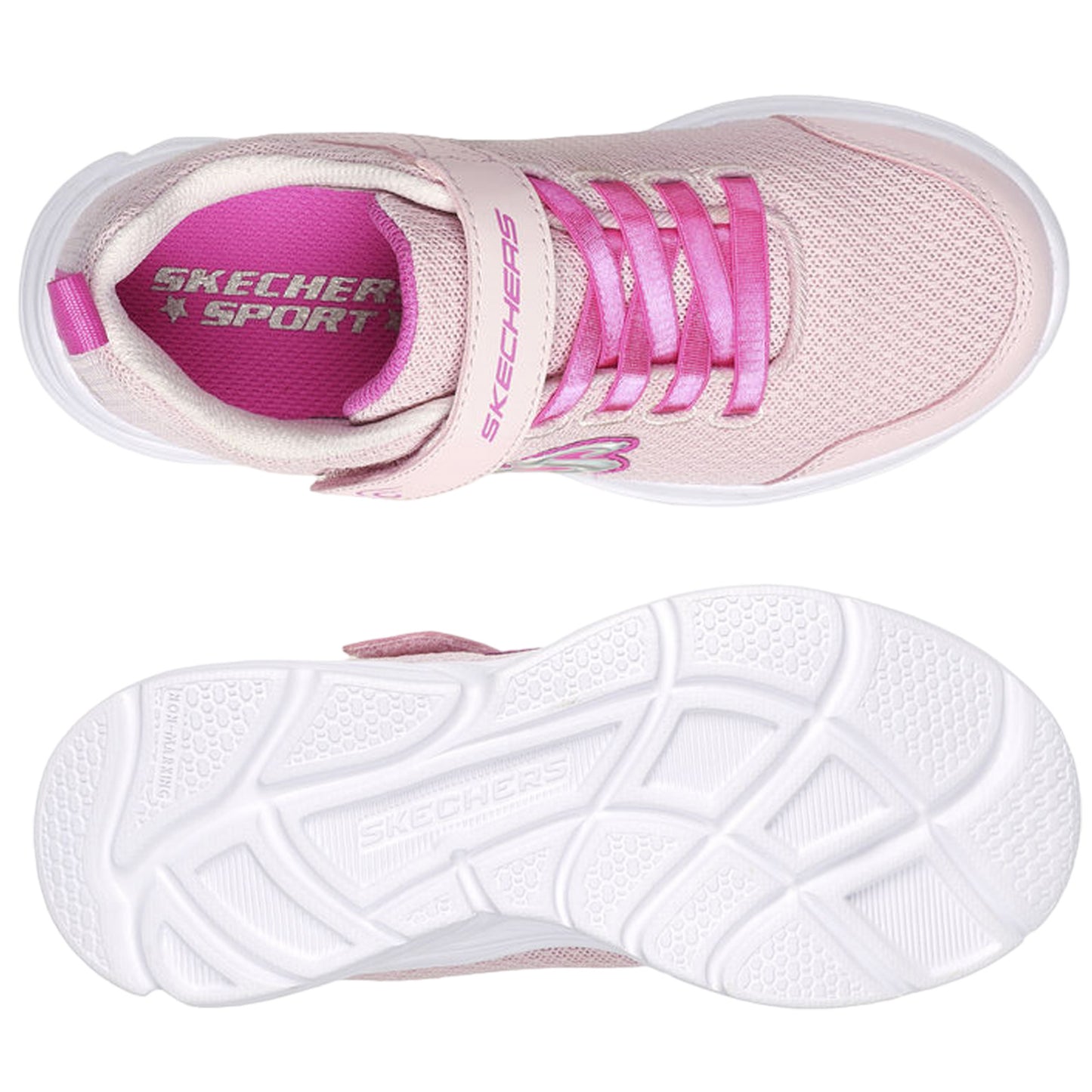 Skechers Infant Wavy Lites Blissfully Free Trainers