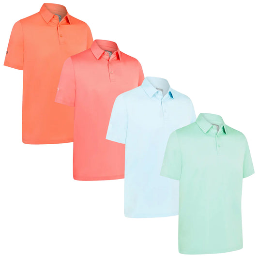 Callaway Mens Swing Tech Solid Polo