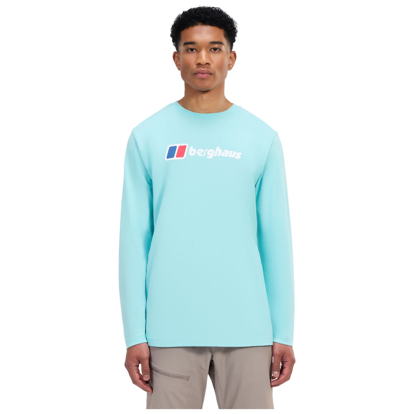 Berghaus Mens Big Logo Long Sleeve T-Shirt
