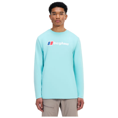 Berghaus Mens Big Logo Long Sleeve T-Shirt
