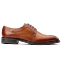 Base London Mens Sleeve Waxy Derby Shoes