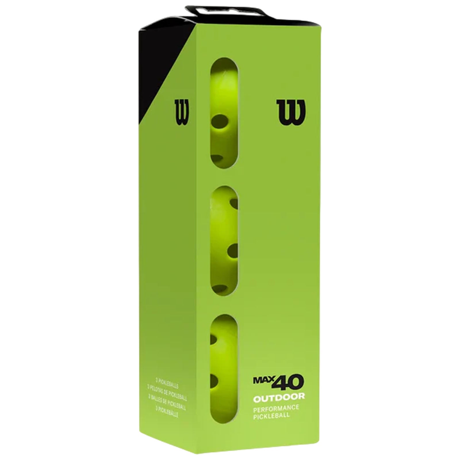 Wilson Max 40 Outdoor Pickleball Balls