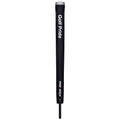 A black golf club grip is positioned vertically showcasing the logo Golf Pride and the text Pro Only indicating its design for professional use likely set against a plain white background.