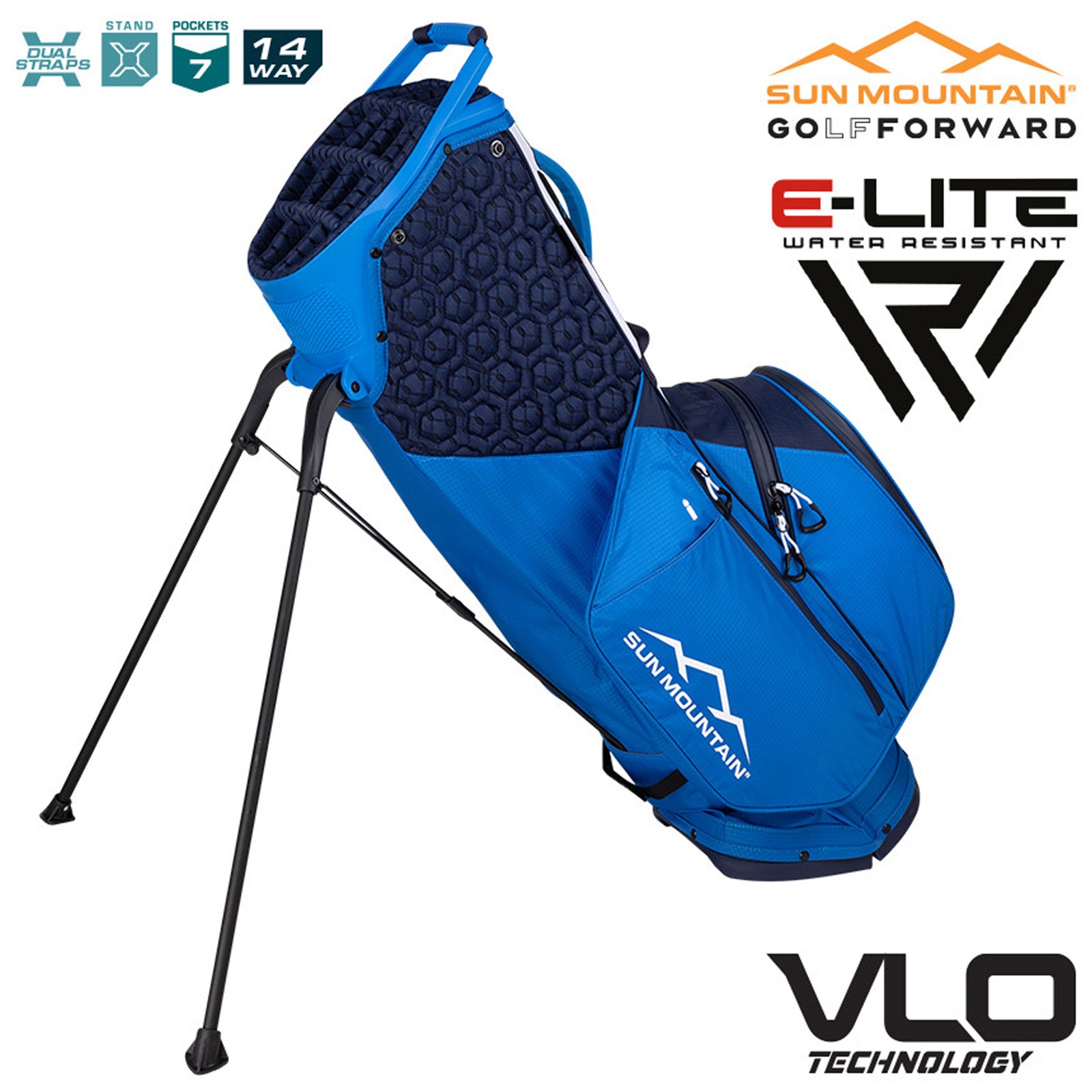 Sun Mountain VLO E-LITE 14-Way Stand Bag