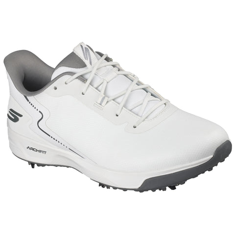 Skechers Mens Elite Vortex Rival Spiked Golf Shoes 214139 WHT