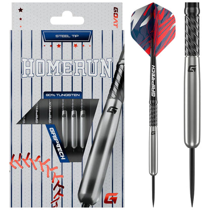 GOAT Homerun Steel Tip 90% Tungsten Darts Set