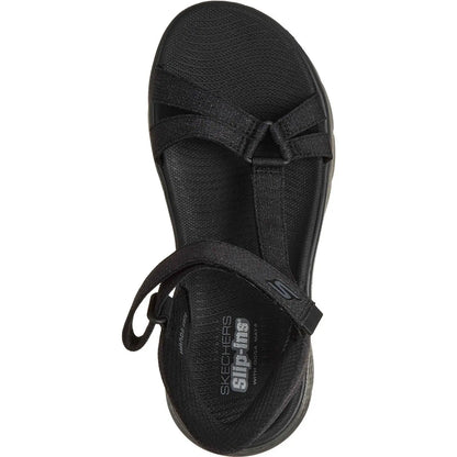Skechers Ladies Slip-ins GO WALK Flex Illuminate Sandals