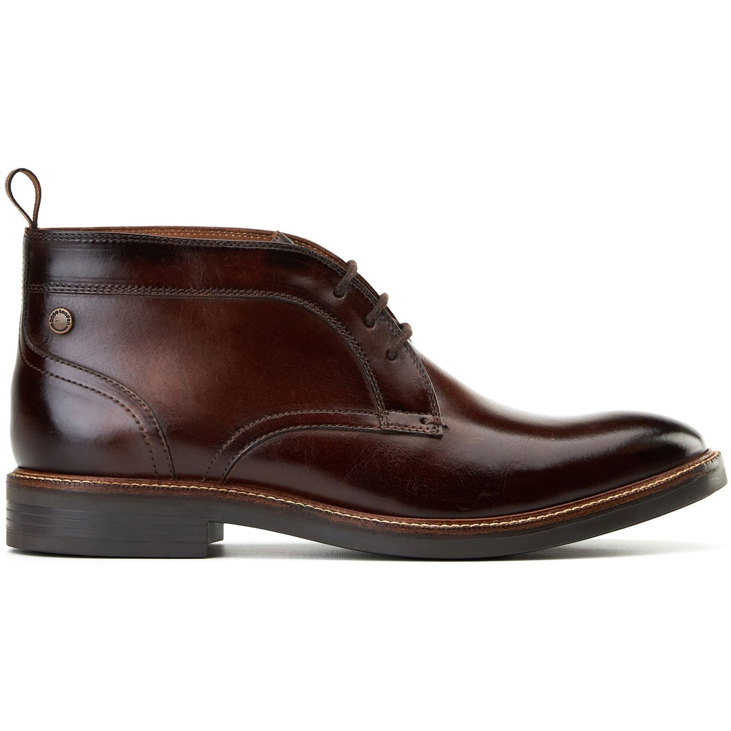 Base London Mens Lincoln Chukka Ankle Boots