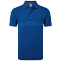 FootJoy Mens Engineered Pinstripe Lisle Polo Large