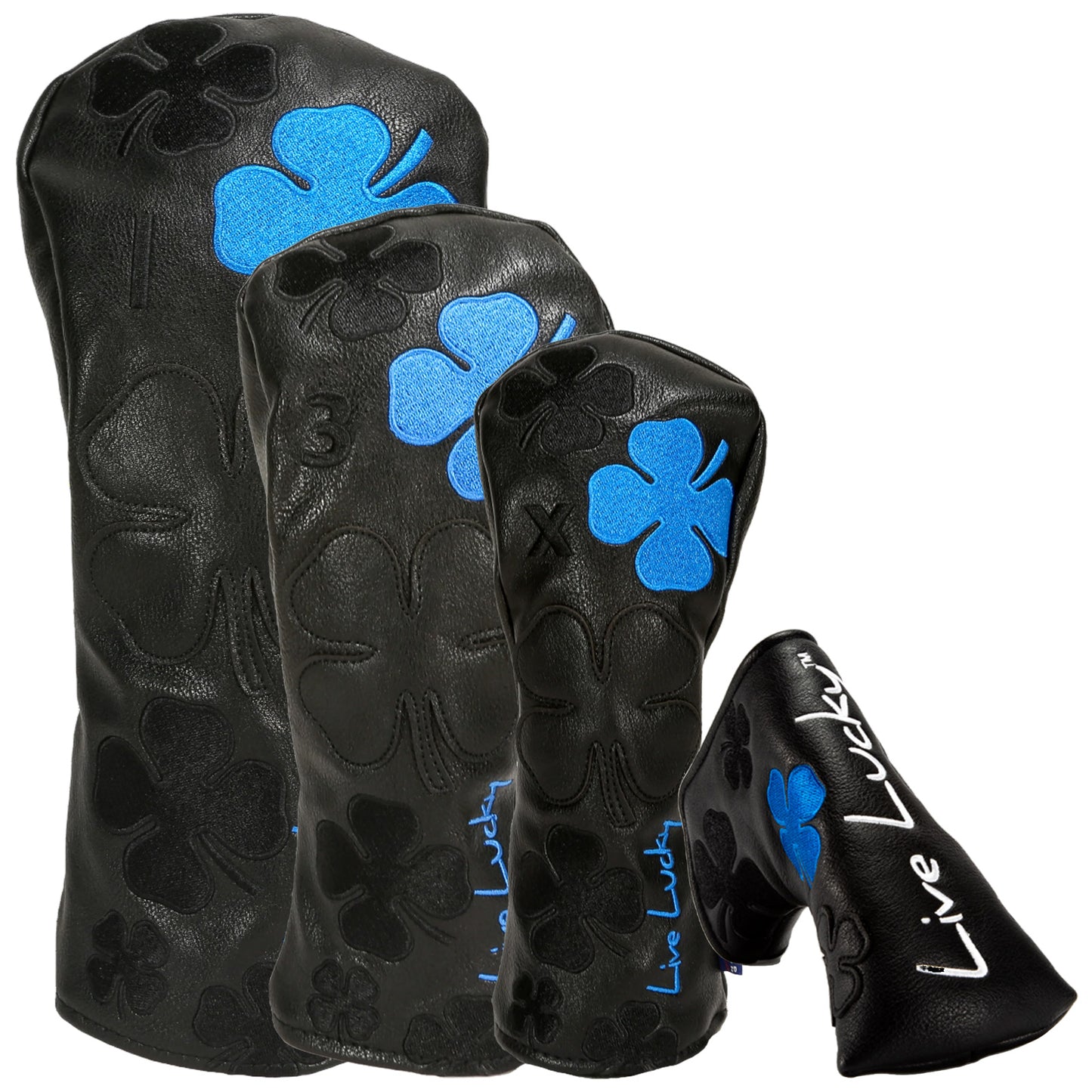 Black Clover Live Lucky Headcovers - Midnight Collection