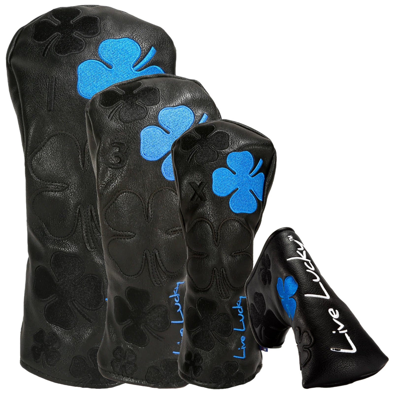 Black Clover Live Lucky Headcovers - Midnight Collection