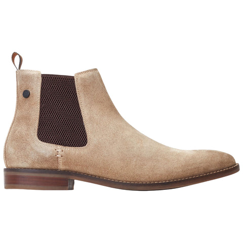 Base London Mens Virgil Suede Chelsea Boots