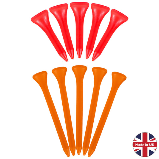 Masters Strong Plastic Straight Golf Tees