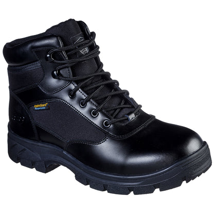 Skechers Mens Wascana Benen Waterproof Slip-Resistant Work Boots 77526EC