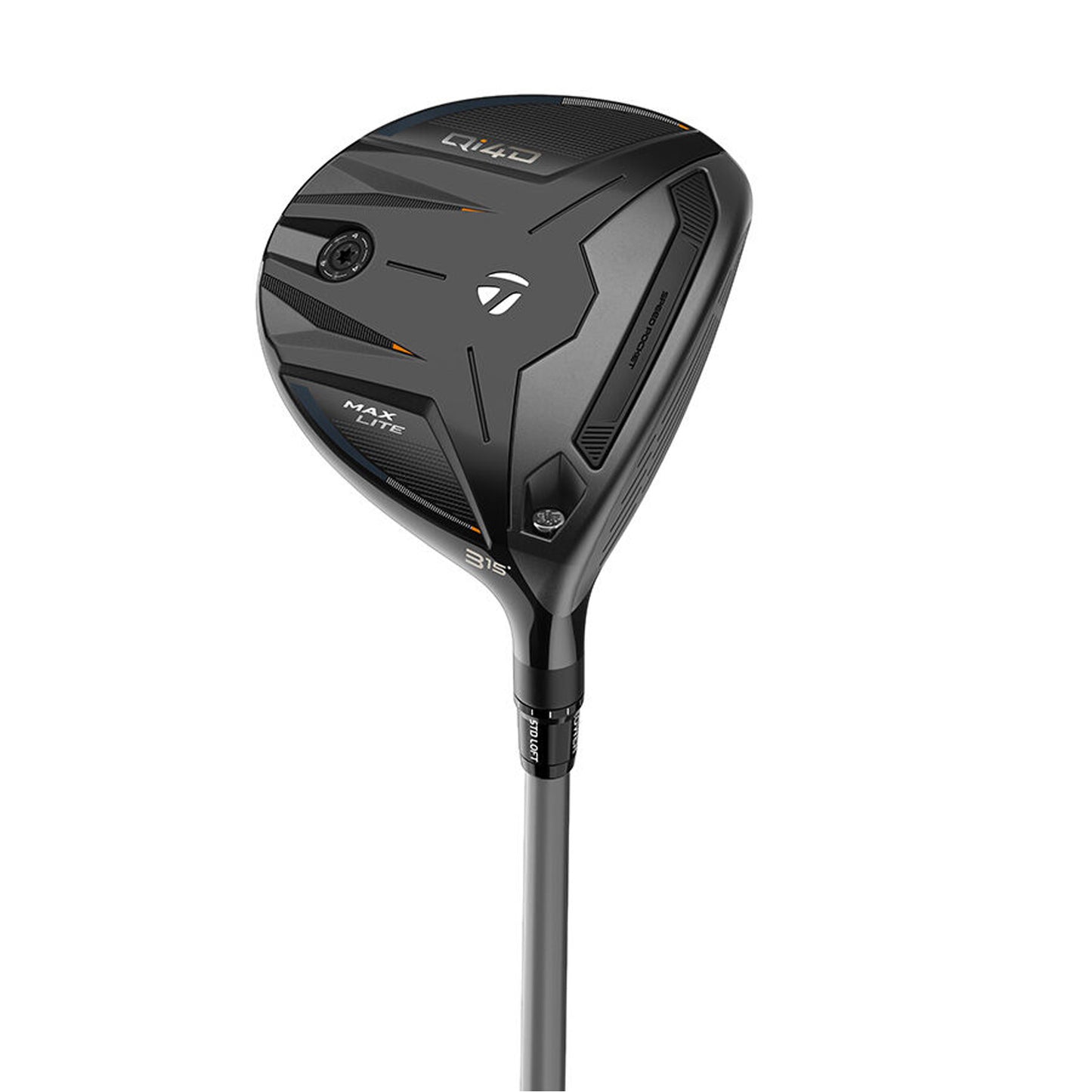 TaylorMade Golf Mens Qi4D Max Lite Fairway Wood