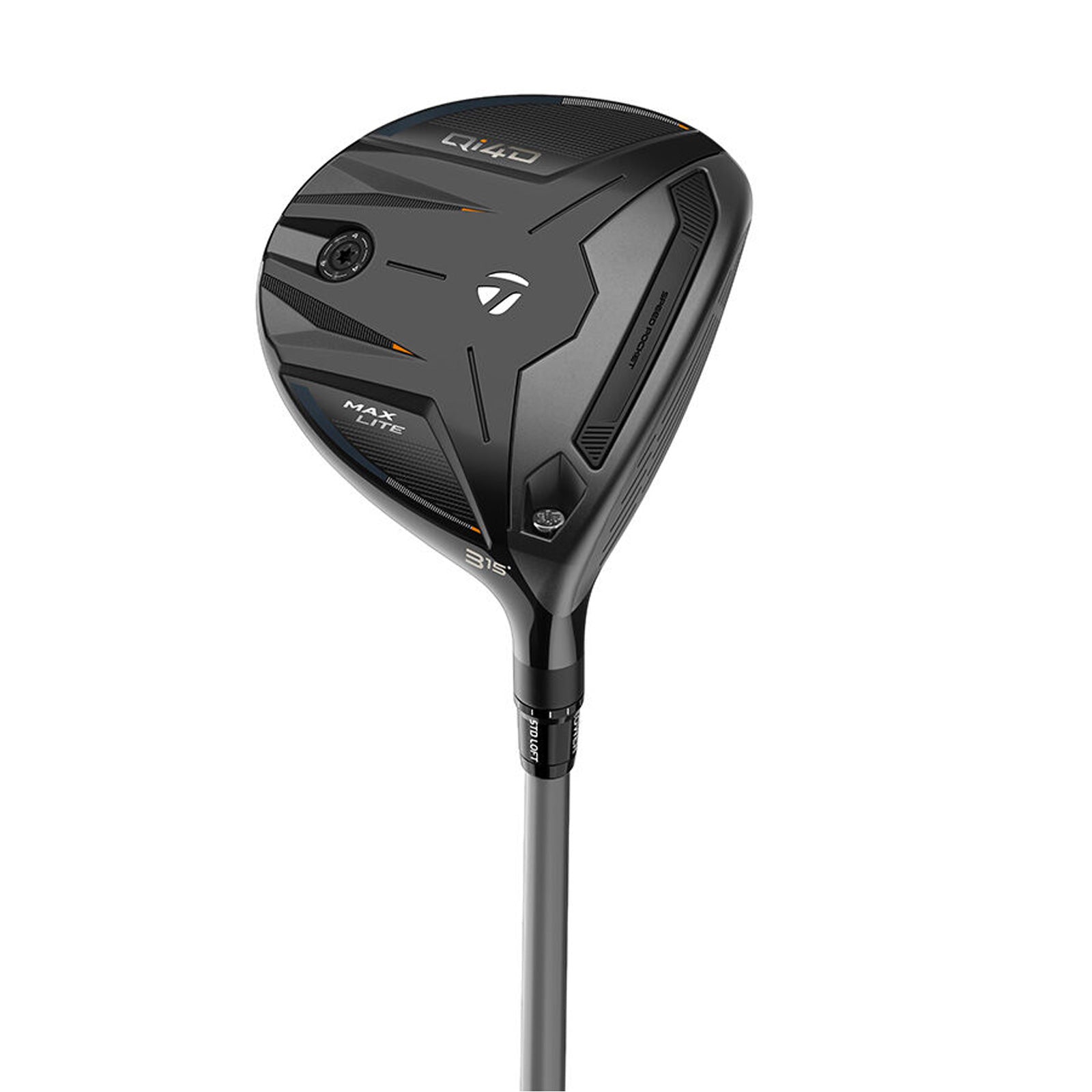 TaylorMade Golf Mens Qi4D Max Lite Fairway Wood