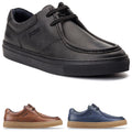 Base London Mens Dalston Moccasin Toe Shoes
