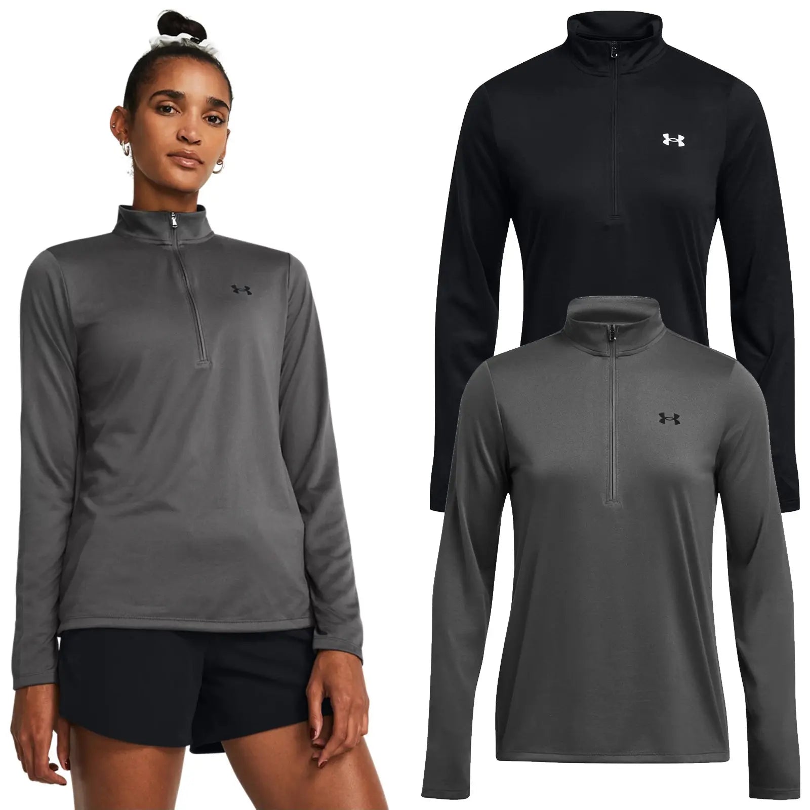 Ladies Half Zip Tops - More Sports
