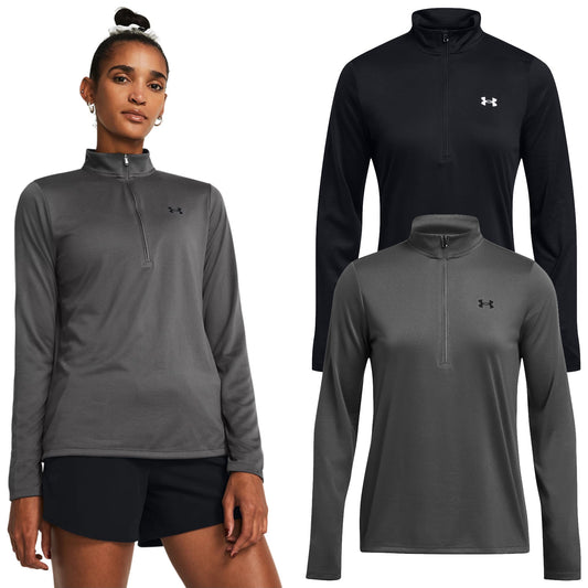 Under Armour Ladies Tech Half Zip Top 1384224