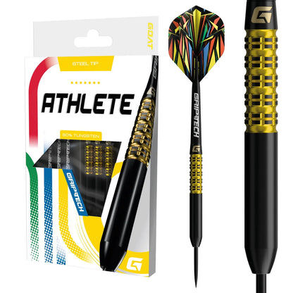 GOAT Athlete Steel Tip 90% Tungsten Darts Set