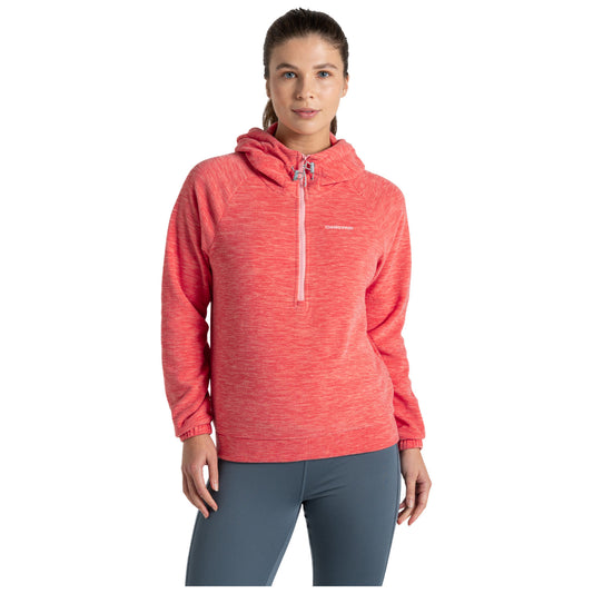 Craghoppers Ladies Esk Hooded Half Zip Fleece CWA379