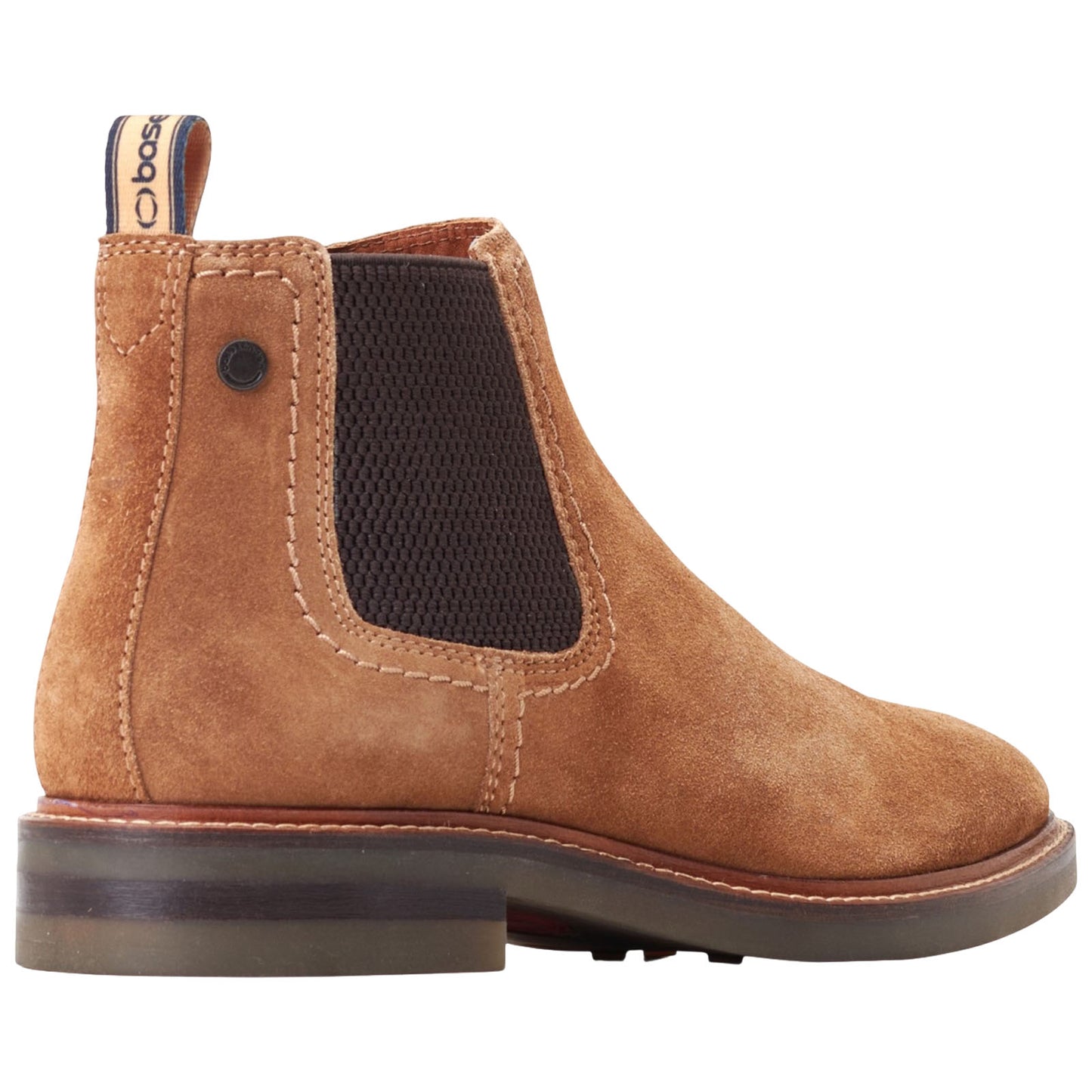 Base London Mens Portland Suede Chelsea Boots