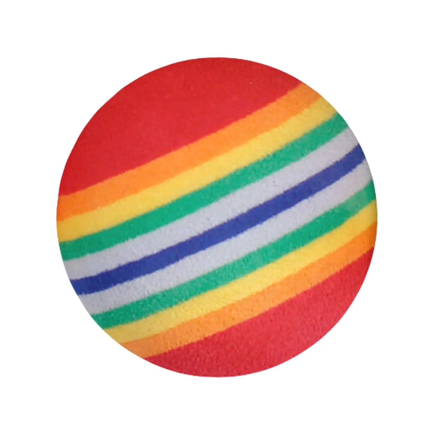 Masters Foam Rainbow Striped Practice Golf Balls