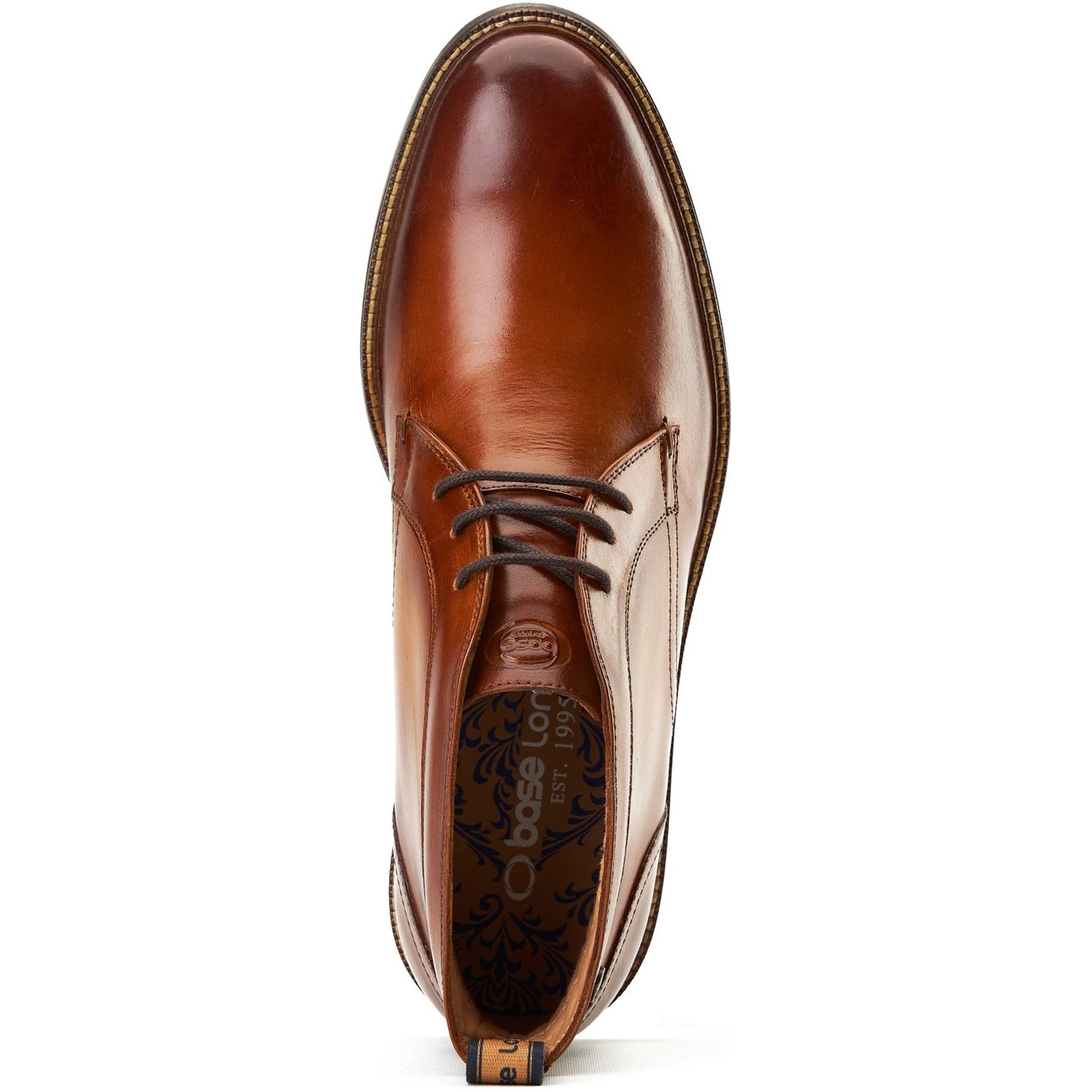 Base London Mens Lincoln Chukka Ankle Boots