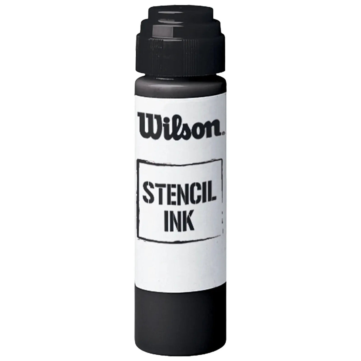 Wilson Tennsi Racket W Stencil - Black Ink