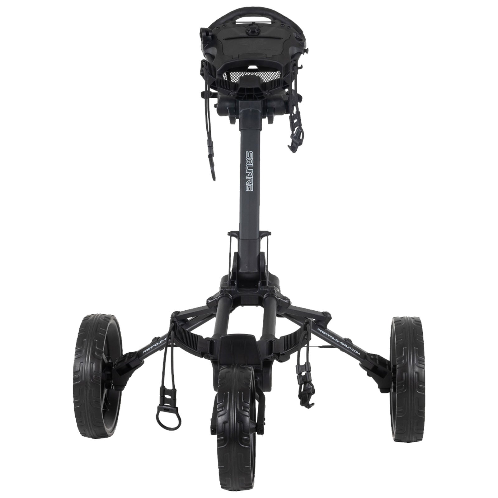 FastFold Square 3-Wheel Compact Golf Trolley