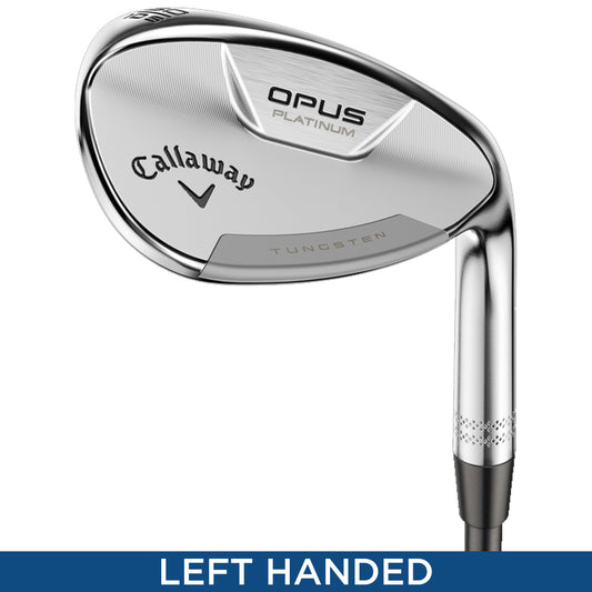 Left-Handed Callaway Golf Mens Opus Platinum Chrome Wedge