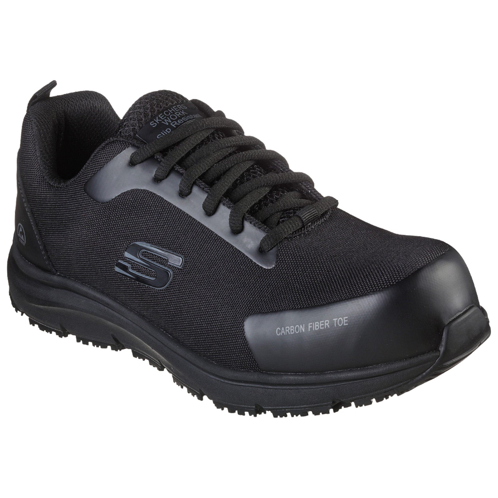 Skechers Mens Ulmus Slip-Resistant Carbon Toe S3 Safety Shoes