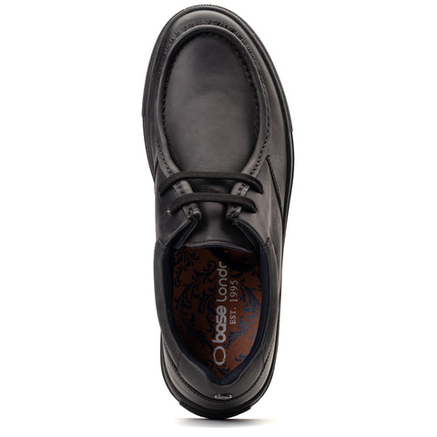 Base London Mens Dalston Moccasin Toe Shoes