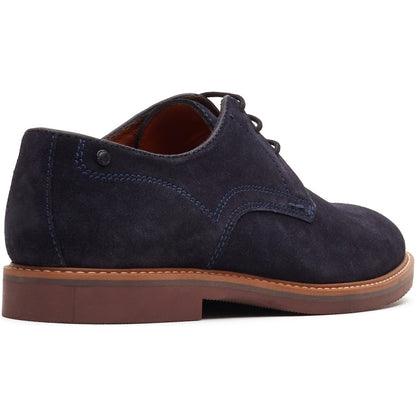 Base London Mens Strand Suede Derby Shoes