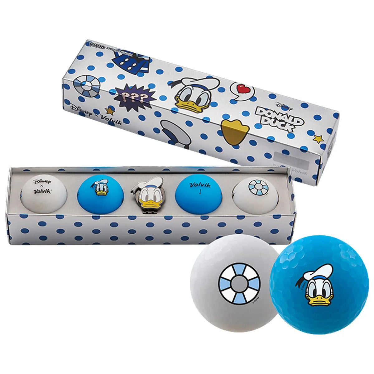 Volvik Vivid Disney Balls And Ball Marker Packs