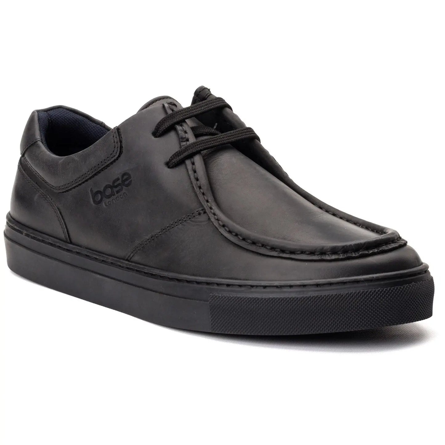 Base London Mens Dalston Moccasin Toe Shoes