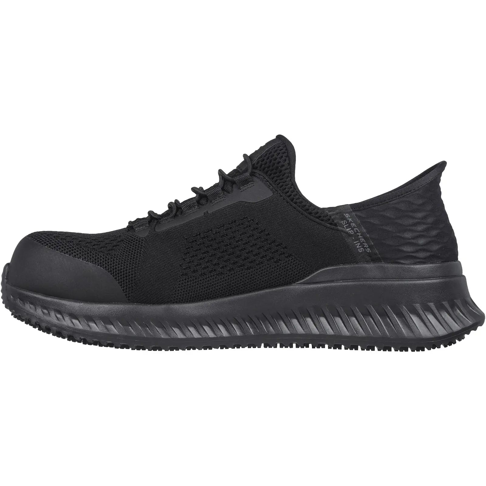 Skechers Mens Tilido Fletchit Slip-Ins Safety Shoes