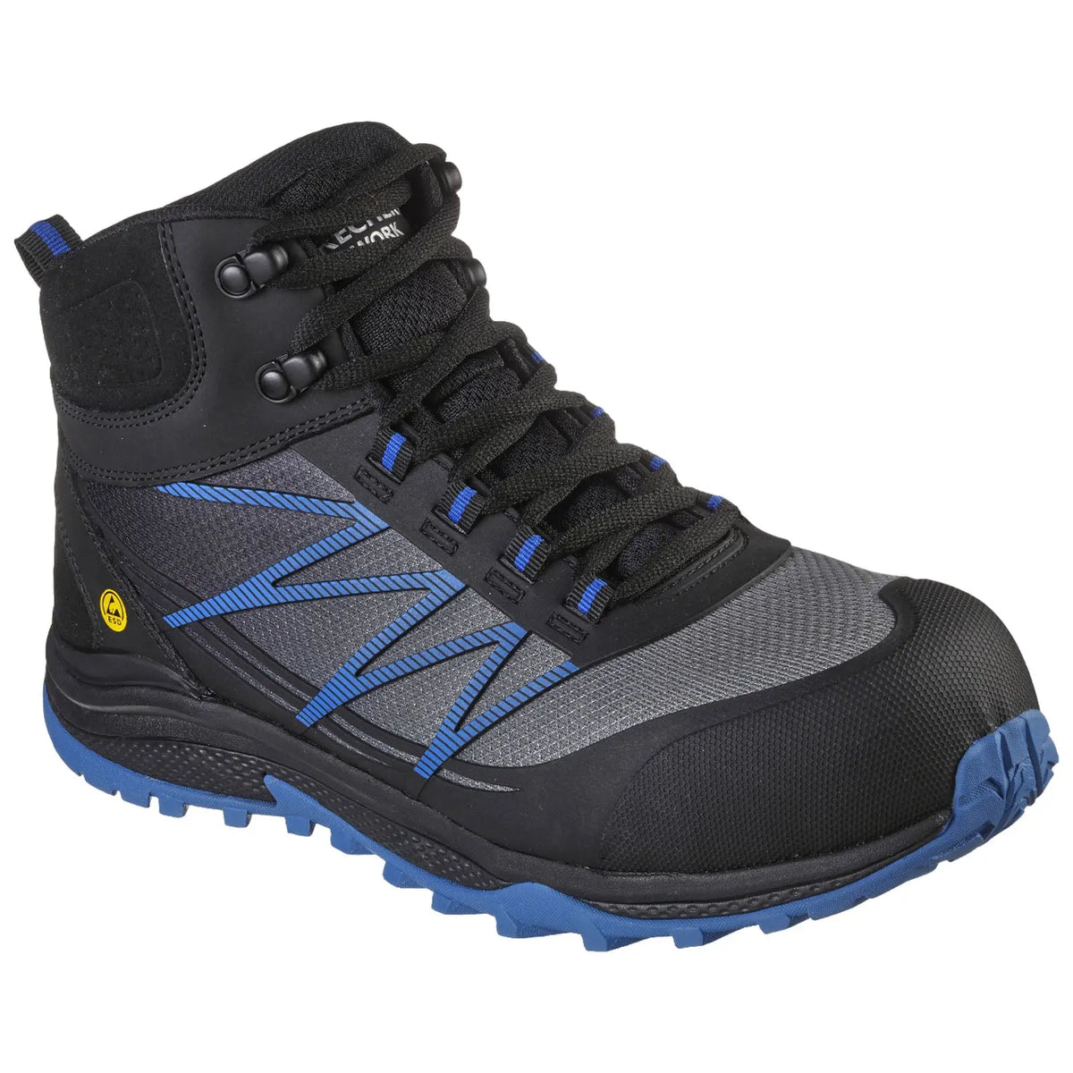 Skechers Mens Puxal Firmle Safety Boots - 6 UK / Black / Blue